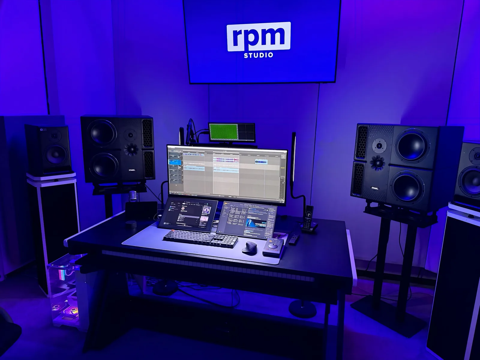 Студія в RPM Studio – інтер'єр студії звукозапису